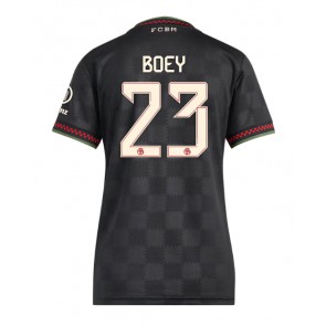 Lacne Ženy Futbalové dres Bayern Munich Sacha Boey #23 2025-26 Krátky Rukáv - Tretina
